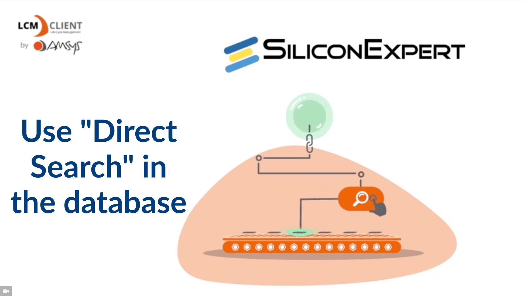 Titelbild Use direct Search in database - Siliconexpert