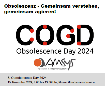 COGD Obsolescence Day 2024 - electronica - Lecture AMSYS