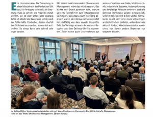 AMSYS in Markt & Technik edition 32 feature article