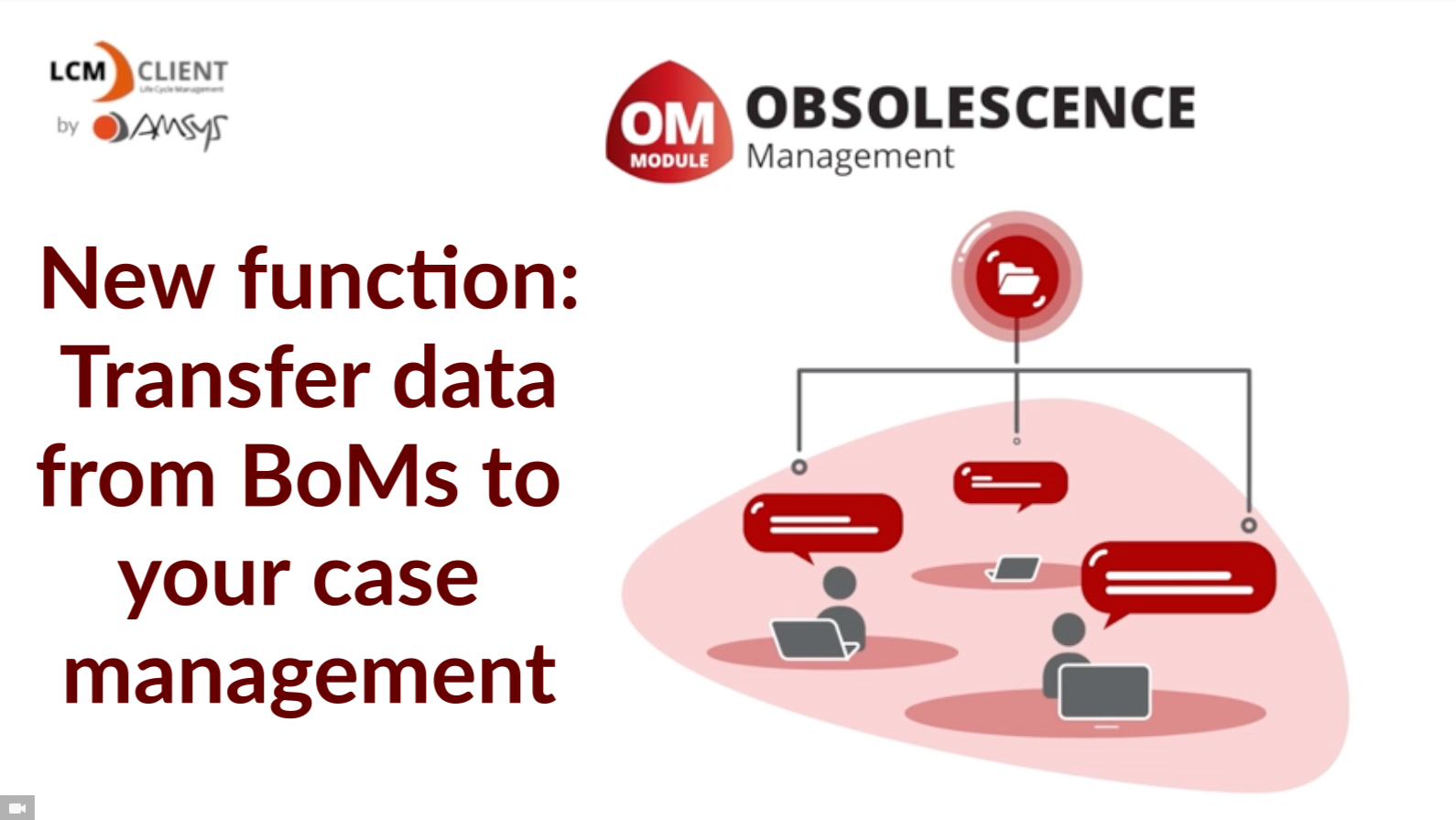 New function Transfer data from BoMs to your case management
